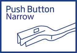 narrow push button
